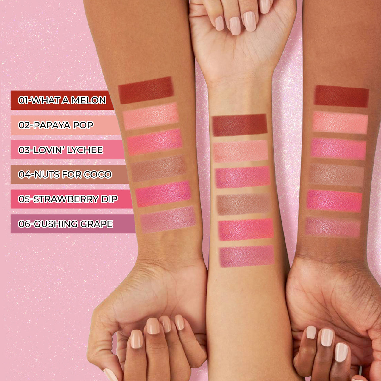 Gushing Grape: Halo Glow Blush Drops with Mango Butter & Rice Starch (06)