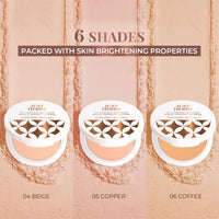 Thumbnail for Copper - Oil Control Radiance Boost Compact Powder with Sandalwood & Rice Starch