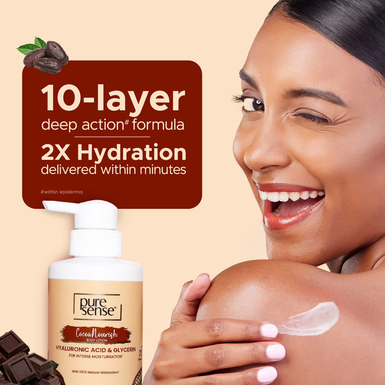 CocoaNourish Body Lotion | For intense moisturization
