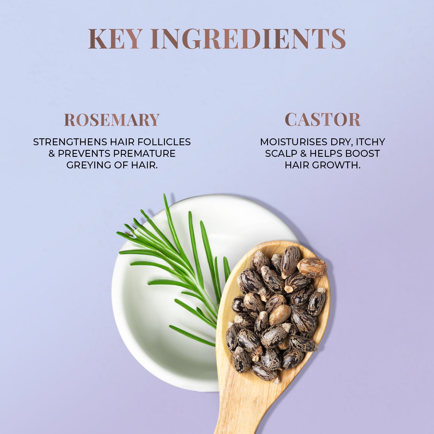 Hair Growth Oil  with Rosemary and Castor