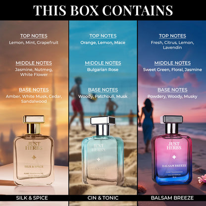 Refreshing & Energising Trio