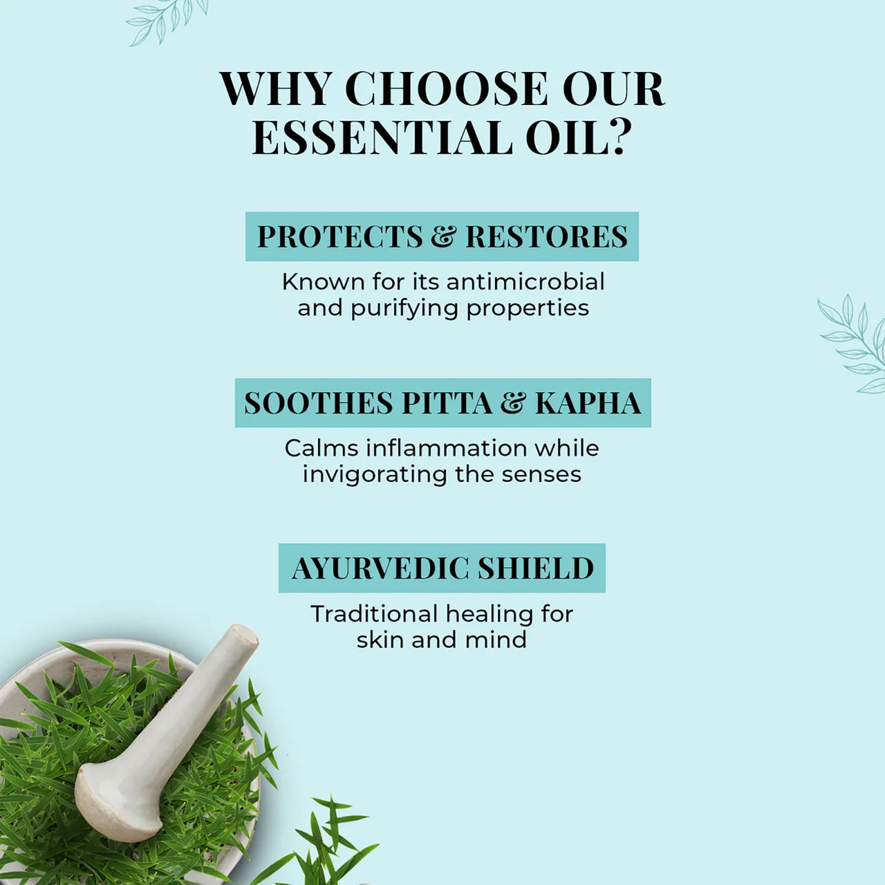 Tea Tree Essential Oil: (10 ml)