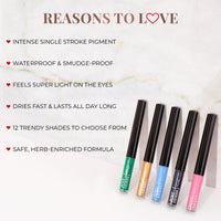Thumbnail for Herb-Enriched Waterproof Eyeliner Organic - Jojoba Oil & Vitamin E