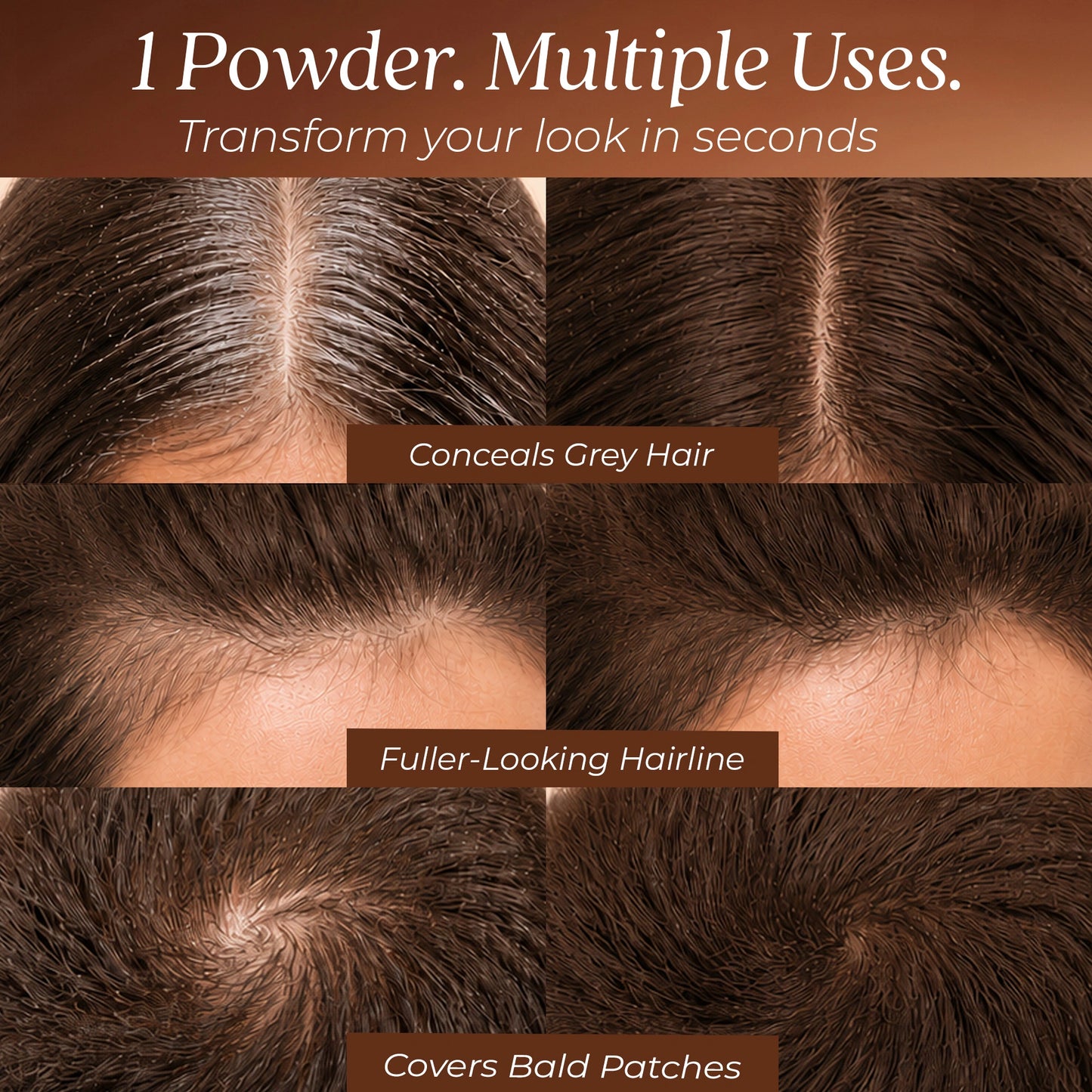 Rang Root Touch Up Powder – Brown