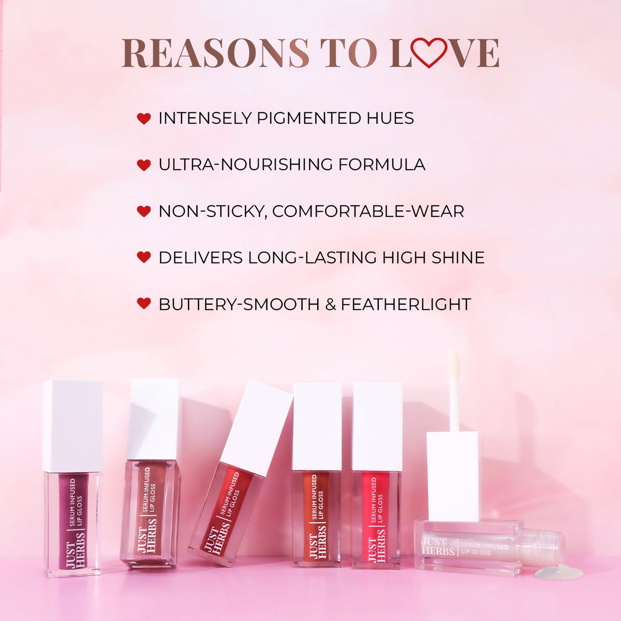 Serum-infused Lip Gloss with Mango Butter and Jojoba Oil 3 ml