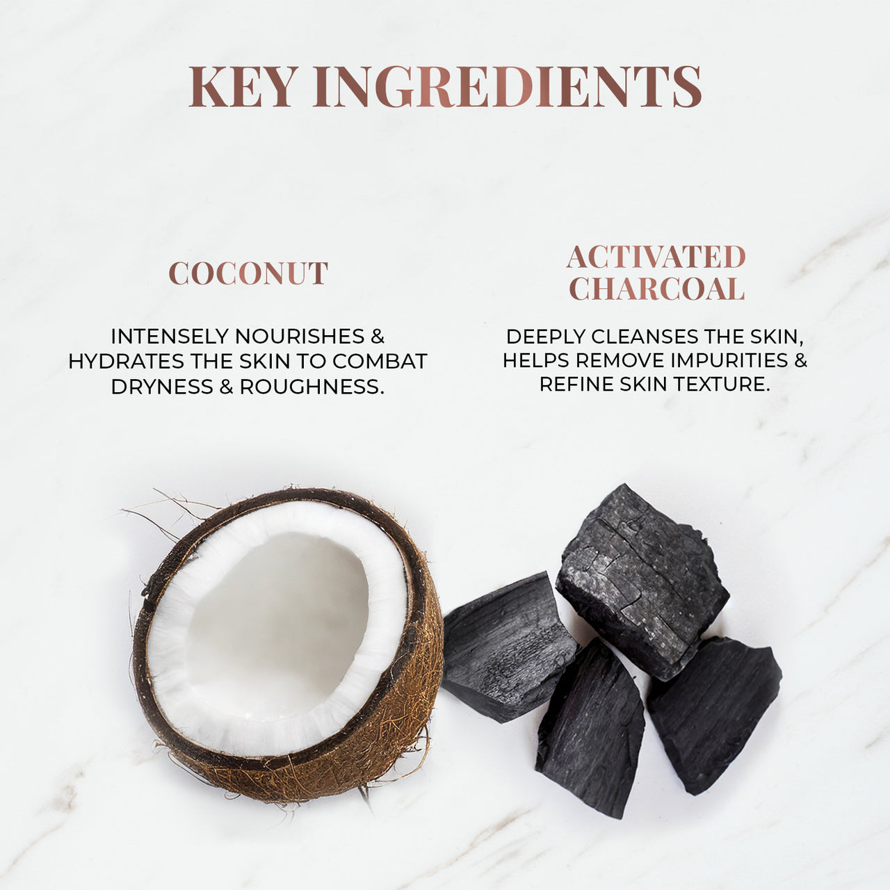 Deep Cleansing Bathing Bar with Coconut and Activated Charcoal