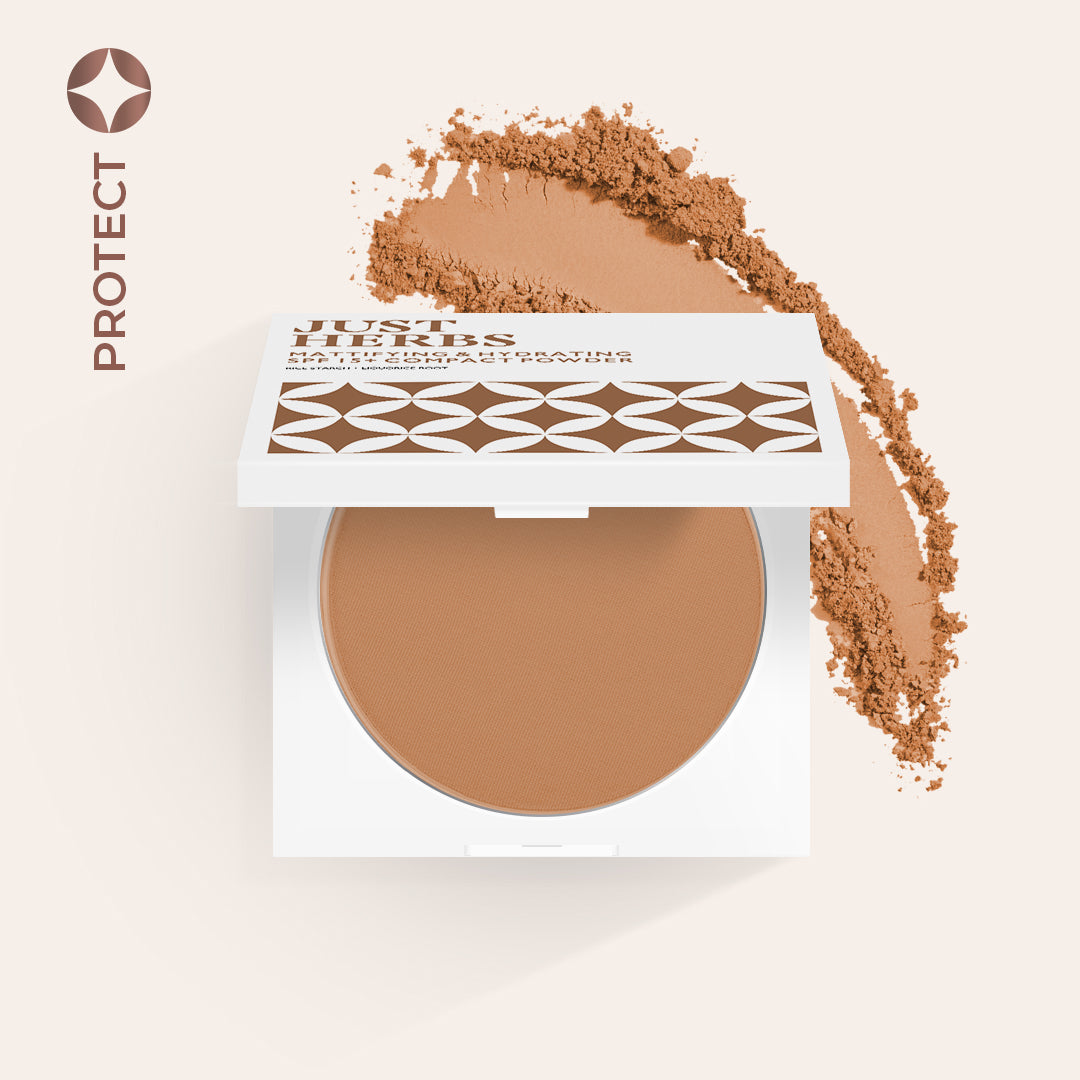 

Mattifying and Hydrating SPF 15+ Compact Powder with Rice Starch & Liquorice Root 9 g, Copper_05