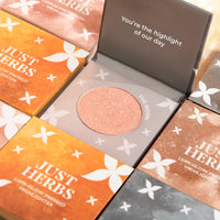 Thumbnail for Lumi-glow Pressed Highlighter with Shea Butter and Amla - The Sun