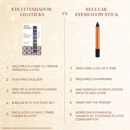 8 in 1 Eyeshadow Lidsticks (Available in 2 Variants)