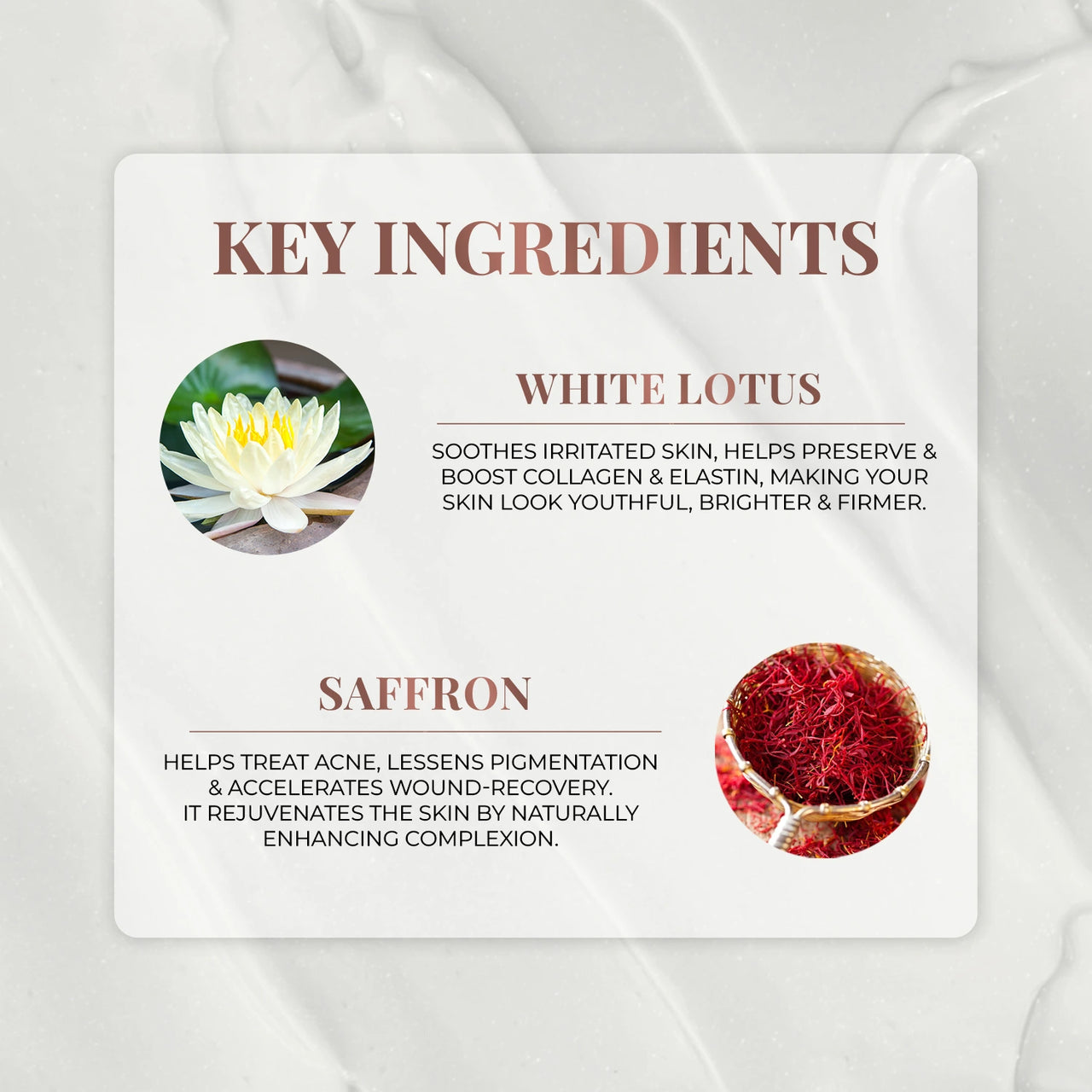 Radiance Booster Cream SPF 30+ with White Lotus & Saffron: 50 gm
