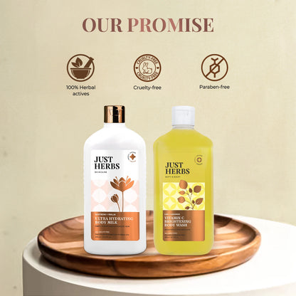 The Hydraclean Kit: Body Brightening Set