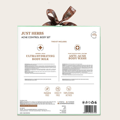 The Hydraclean Kit: Acne Control Body Set