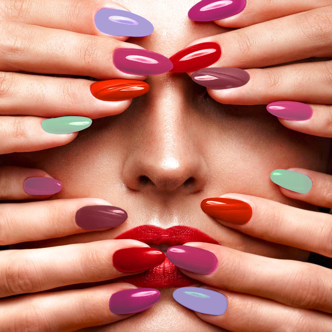 21-Free Formula Nail Paints