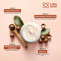 Thumbnail for Macadamia Nourish Moisturizer Skin Cream with SPF 50 PA+++ | Boosts glow, moisturizes skin