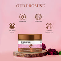 Thumbnail for Anti-Tan Face Pack - Wild Indian Rose - Just Herbs