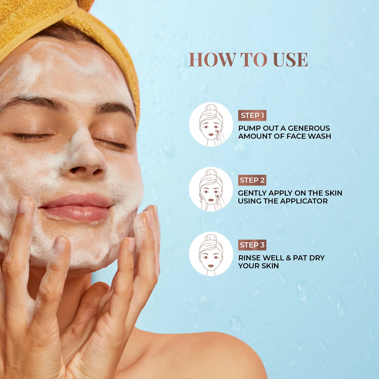 Foaming Face Wash with Papaya & Lemon for Spot Reduction