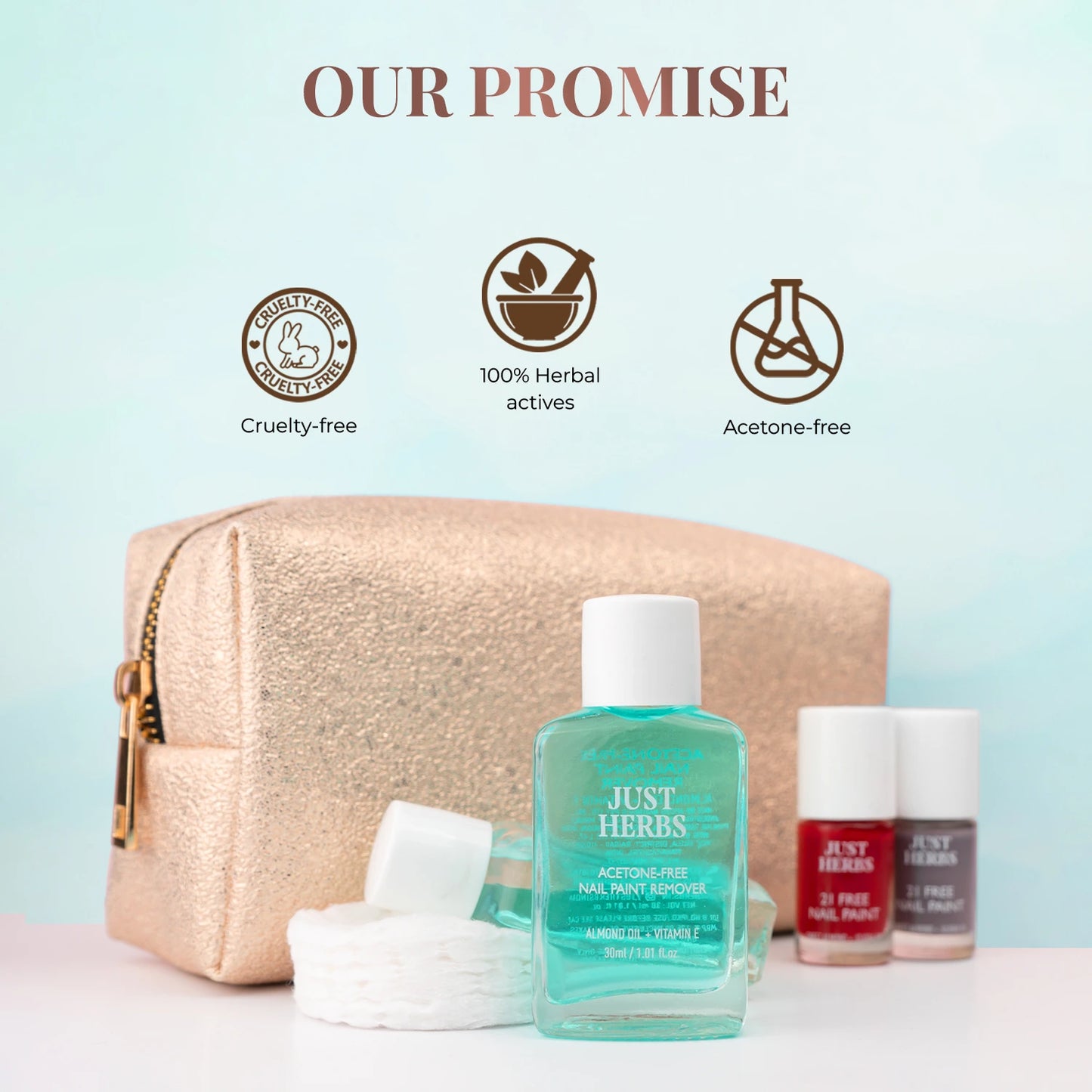Nail Paint Remover with Almond Oil and Vitamin E