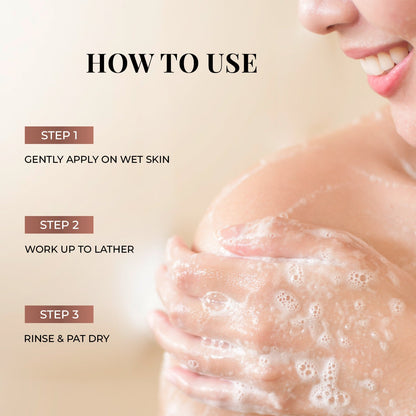 Wild Indian Rose Nourishing Handmade Bathing Bar:Pack of 1