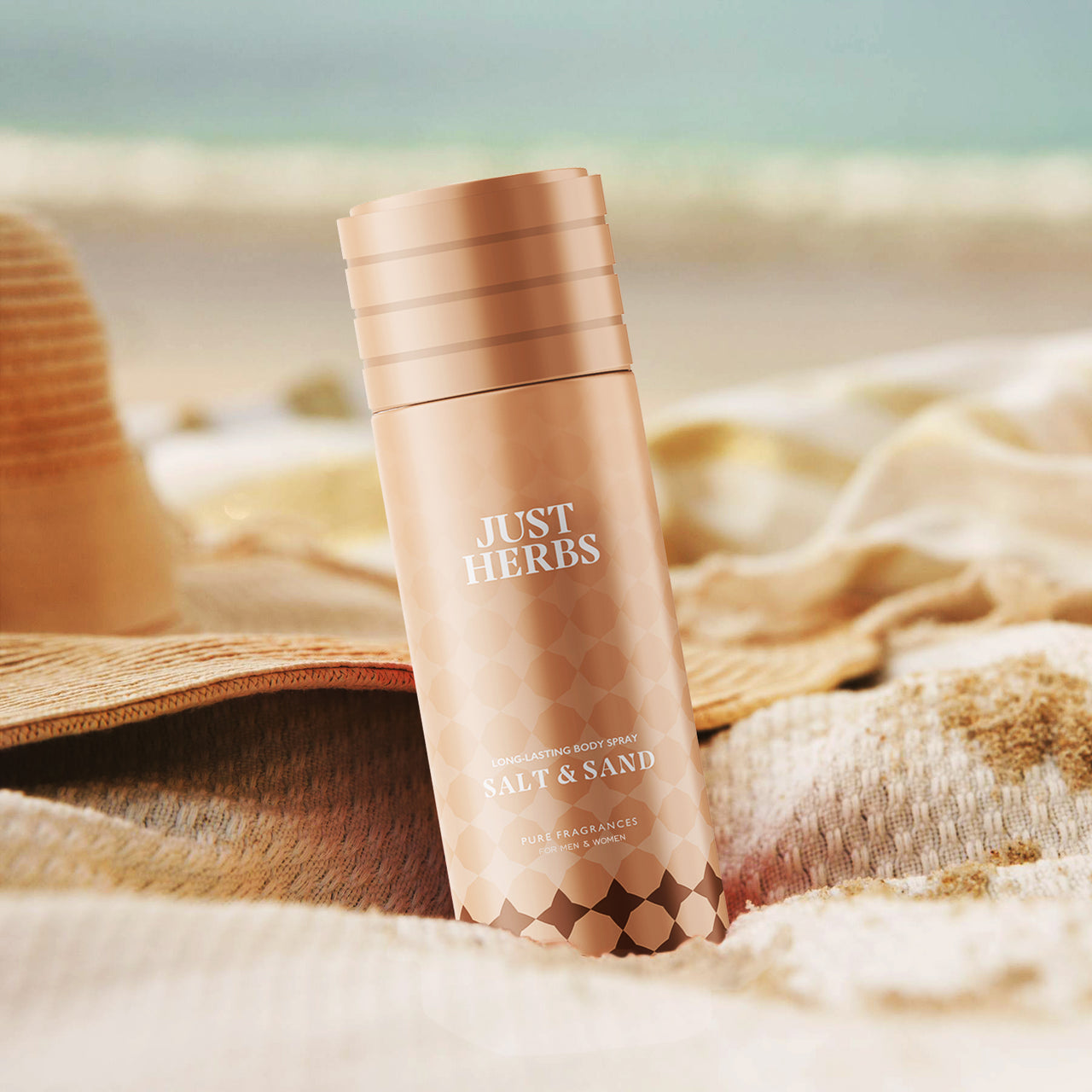 Long Lasting Salt and Sand Deodorant Body Spray For Men & Women