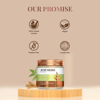Thumbnail for 2 In 1 Dry Face Wash & Scrub with Neem and Chandan - Just Herbs