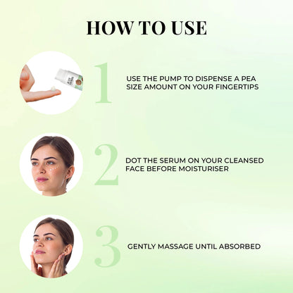 Glow Boosting Face serum with Gotukola and Indian Ginseng
