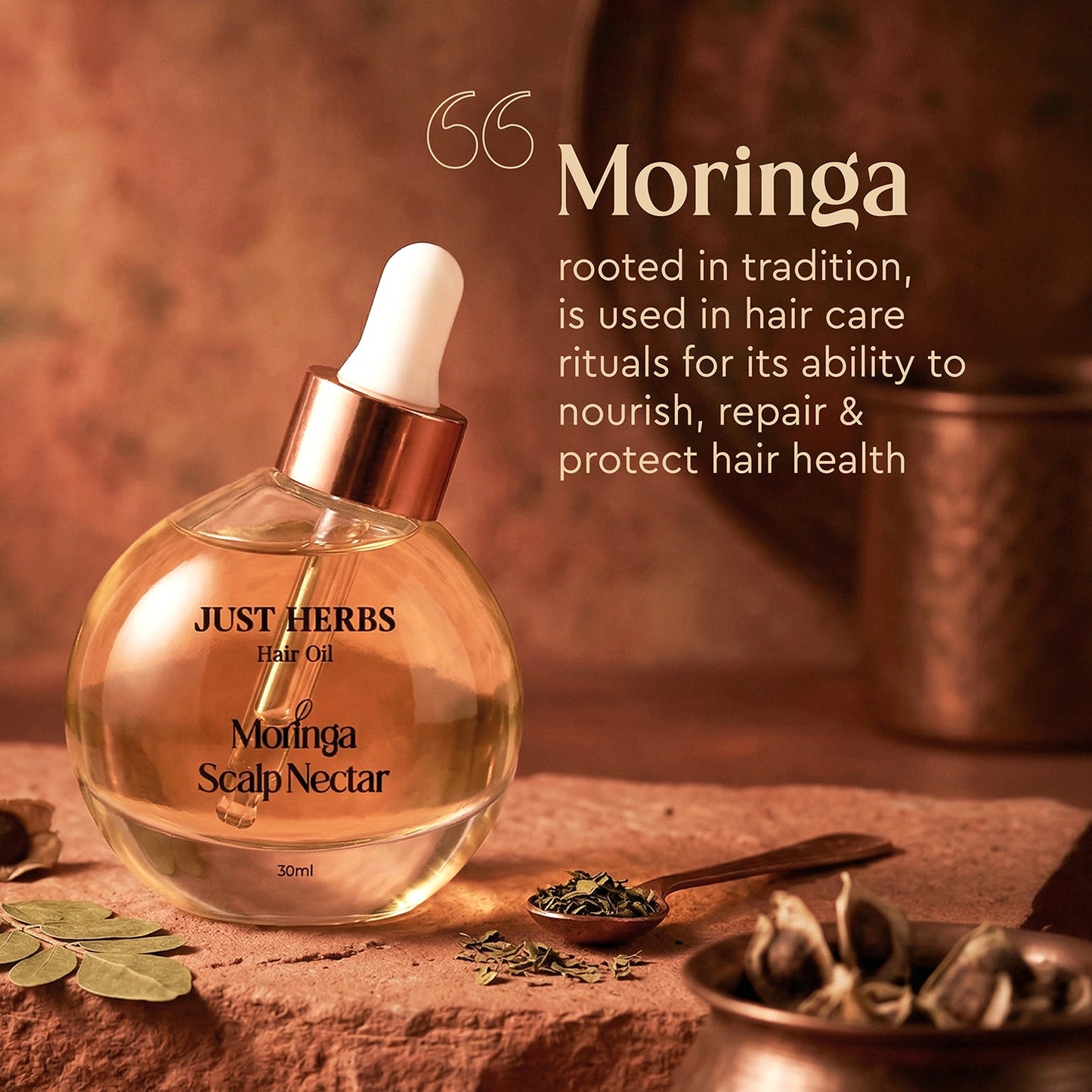 Hair Oil Moringa Scalp Nectar 30ml