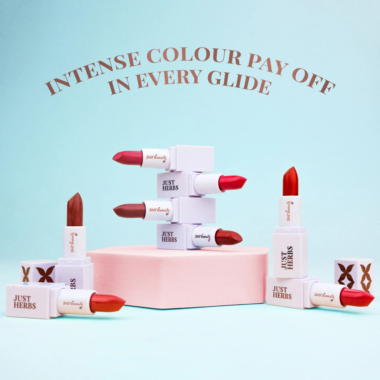 Herb Enriched Ayurvedic Lipstick: Half Size