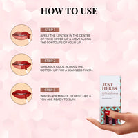 Thumbnail for Full-Size Herb Enriched Matte Liquid Lipstick Kit-Set of 3
