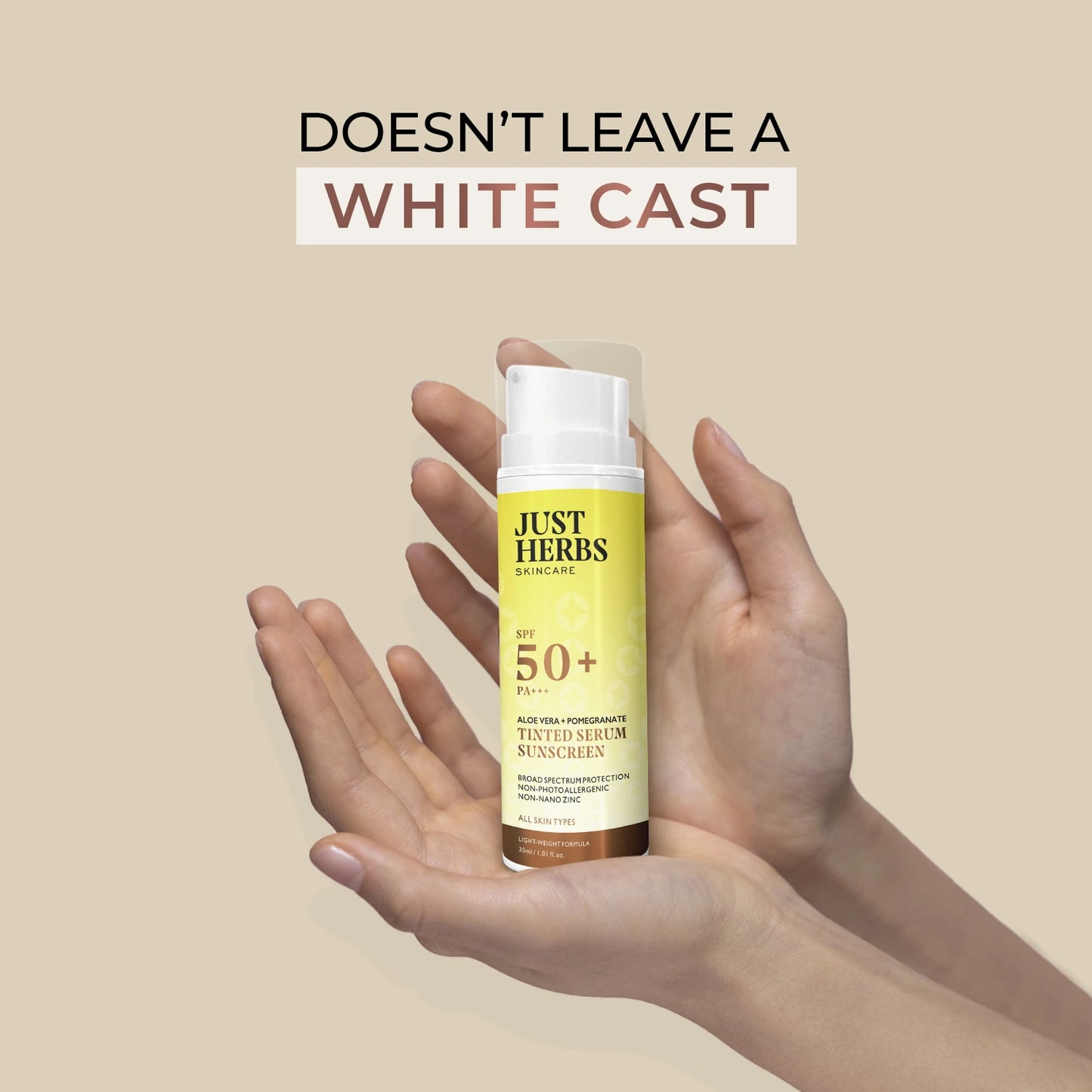 Tinted Serum Sunscreen with SPF 50+ PA+++