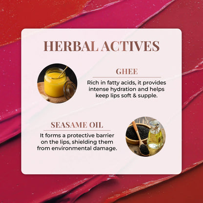 Herb Enriched Ayurvedic Lipstick Micro-Mini Kit