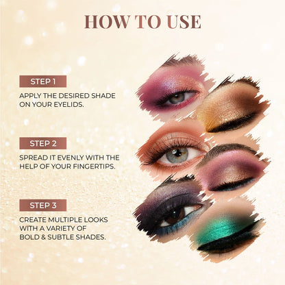 8 in 1 Eyeshadow Lidsticks (Available in 2 Variants)