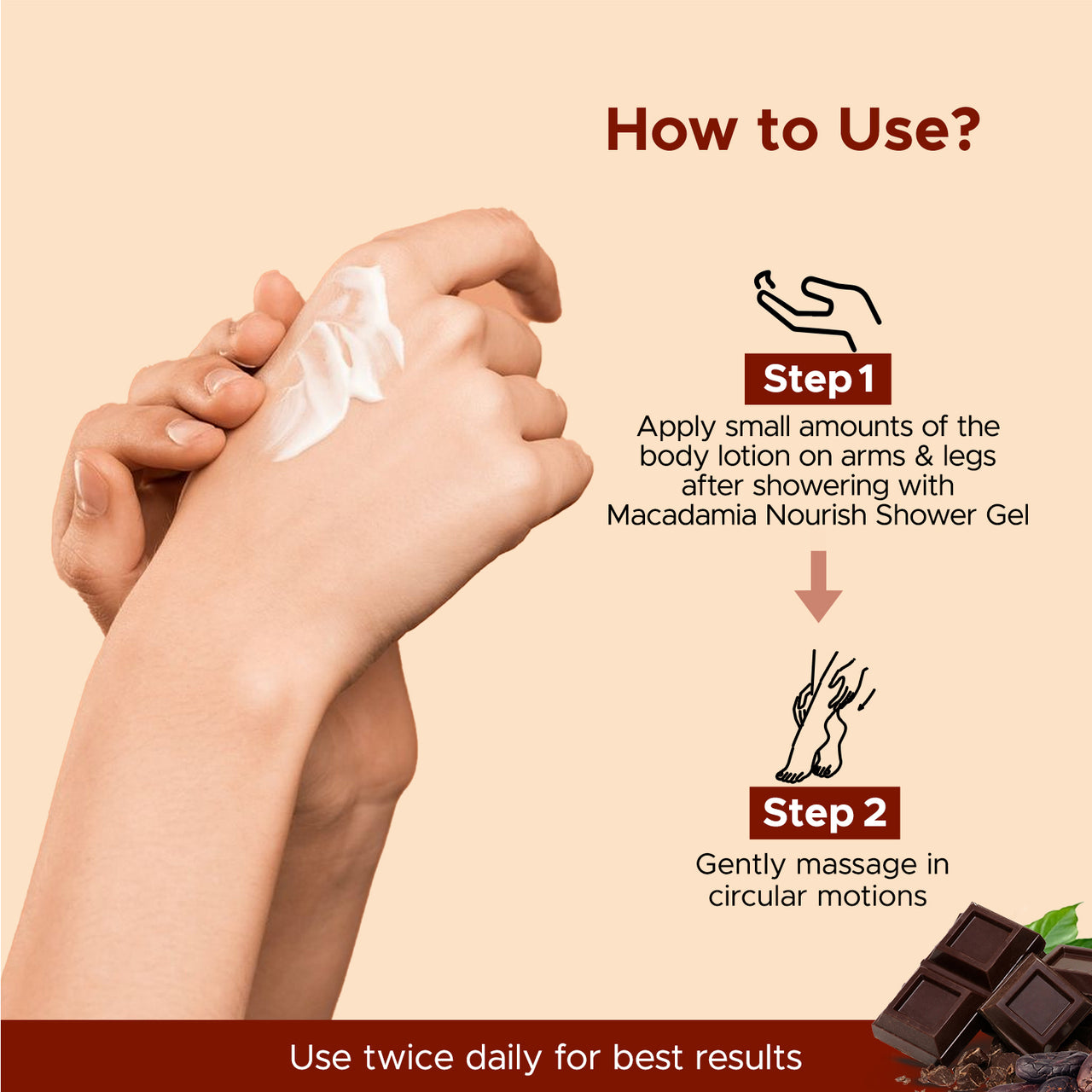 CocoaNourish Body Lotion | For intense moisturization