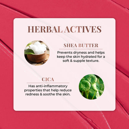 Born To Blush Stick with Shea Butter & Cica Red Hot