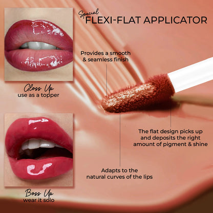 Lip Honey Plumping Gloss with Plant Vitamin C and Peppermint Oil