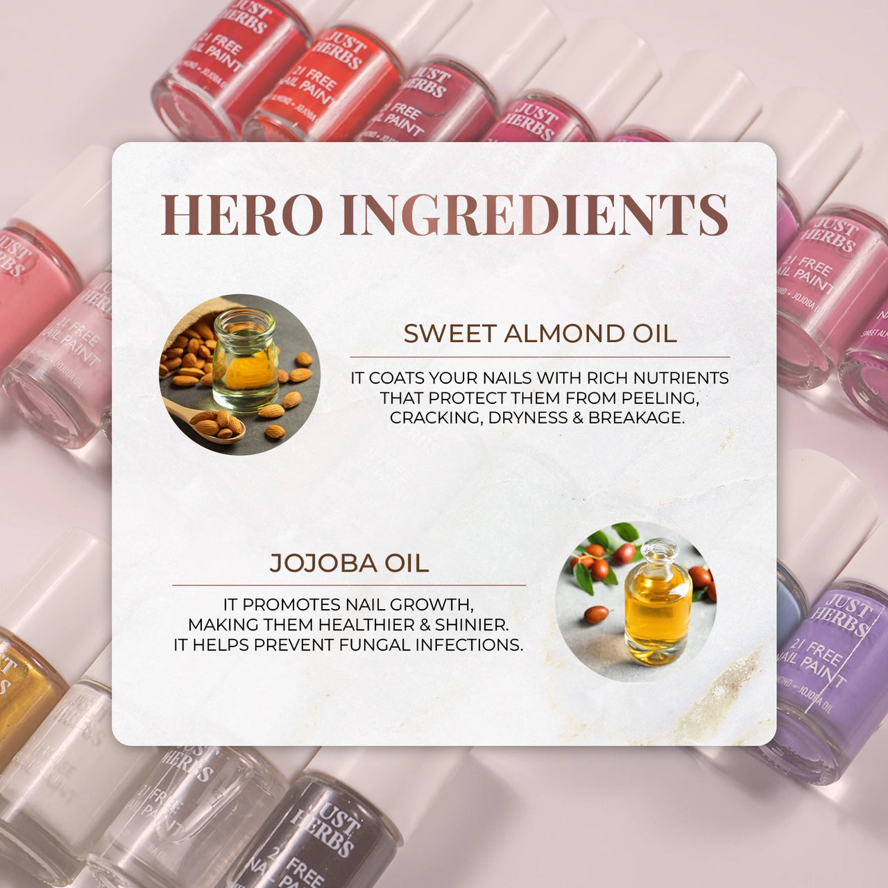 21-Free Formula Nail Paints