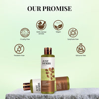 Thumbnail for Just Herbs Volumising Shampoo with Fenugreek & Shikakai - 200 ml
