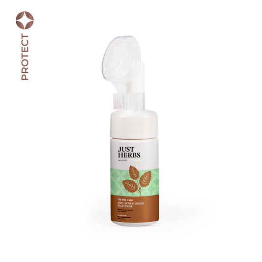 Anti Acne Foaming Face Wash - Tea Tree & Mint - BYOB
