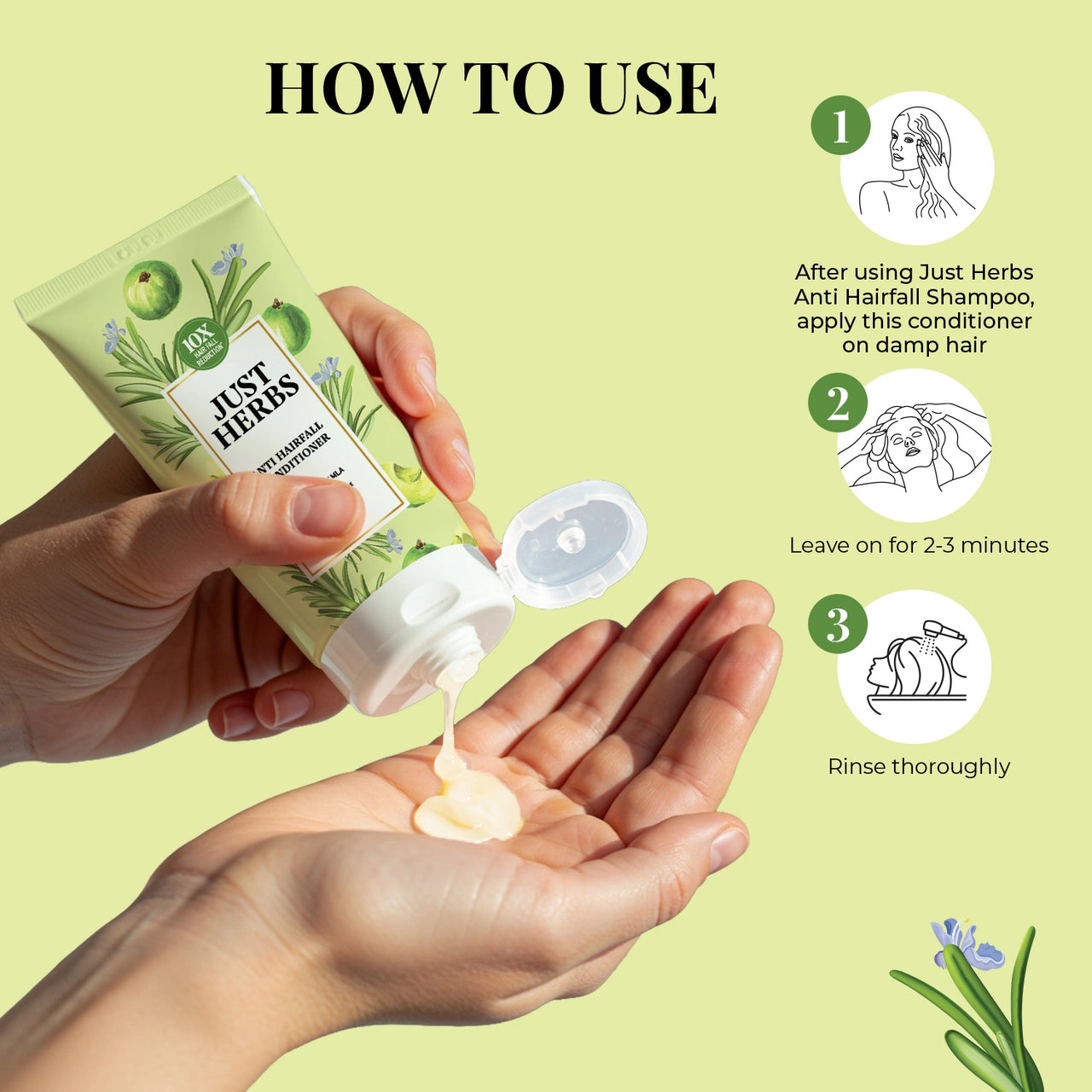 Anti Hairfall Conditioner | Rosemary, Amla & 14 Herbs