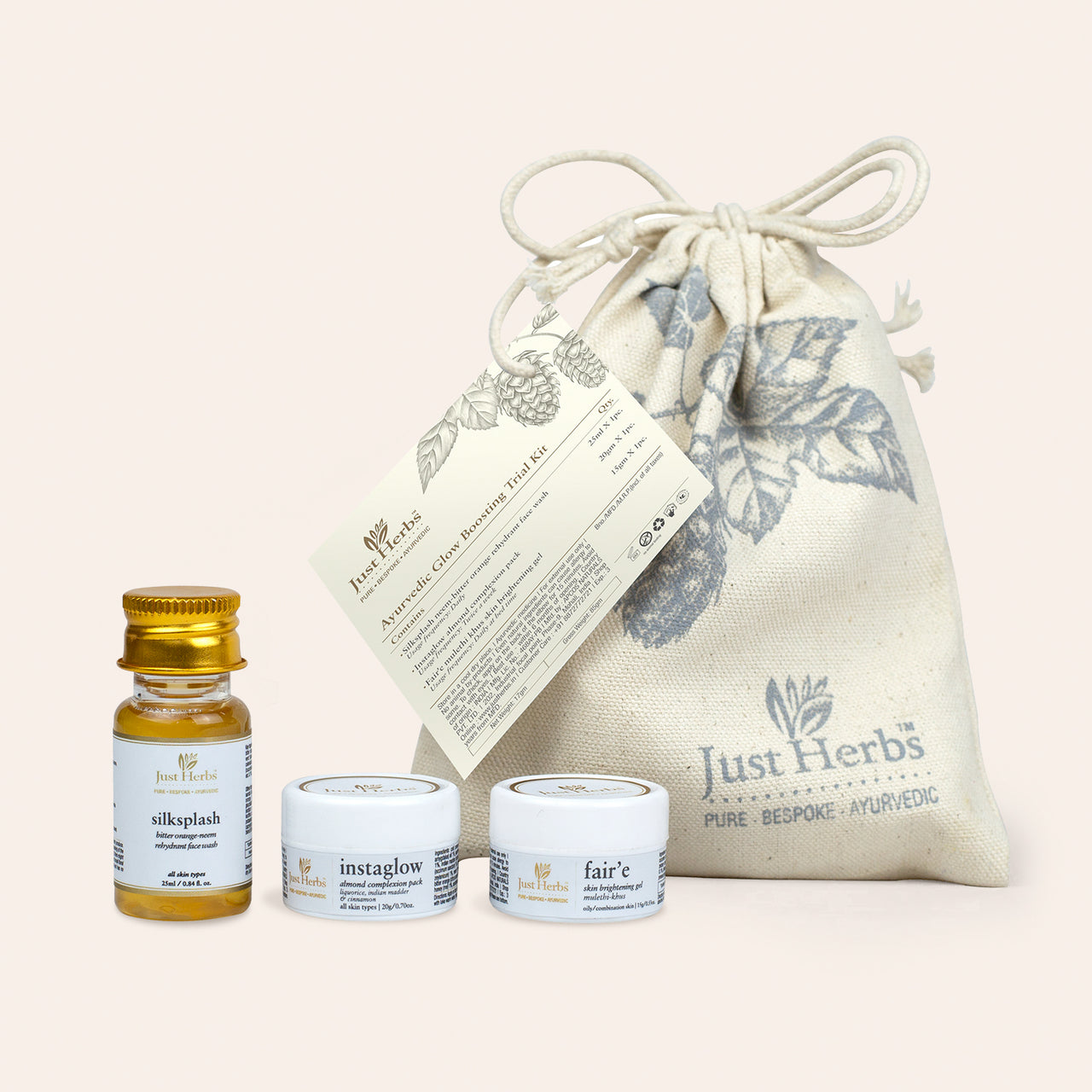 Ayurvedic Glow Boosting Trial Kit