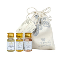 Thumbnail for Just Herbs Ayurvedic Bath & Body Travel Kit