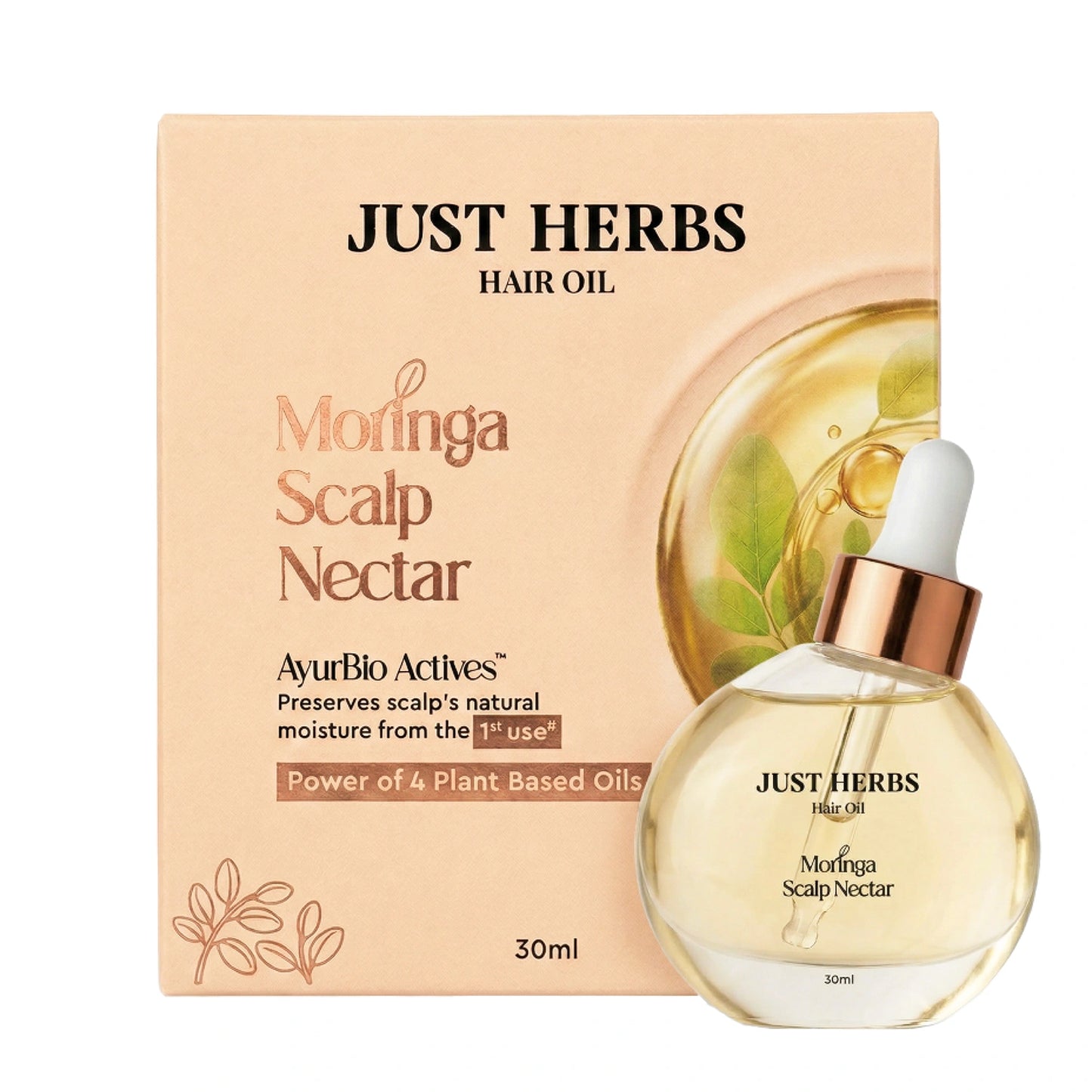 Hair Oil Moringa Scalp Nectar 30ml