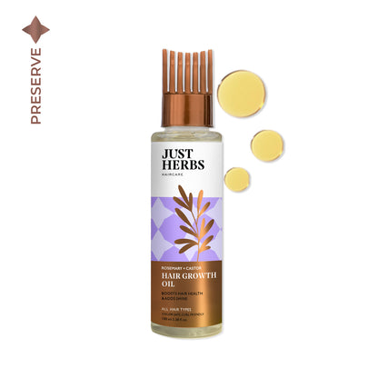 Hair Growth Oil  with Rosemary and Castor