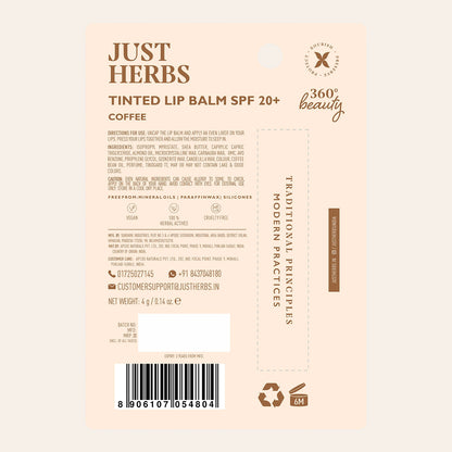 Tinted Lip Balms SPF 20+