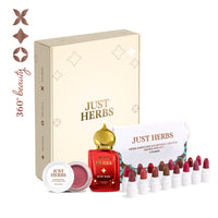 Thumbnail for Eid Gift Set (Micro Mini Lipstick Kit, Premium Attar: Ruby Rain, Lip & Cheek Tint: 03)