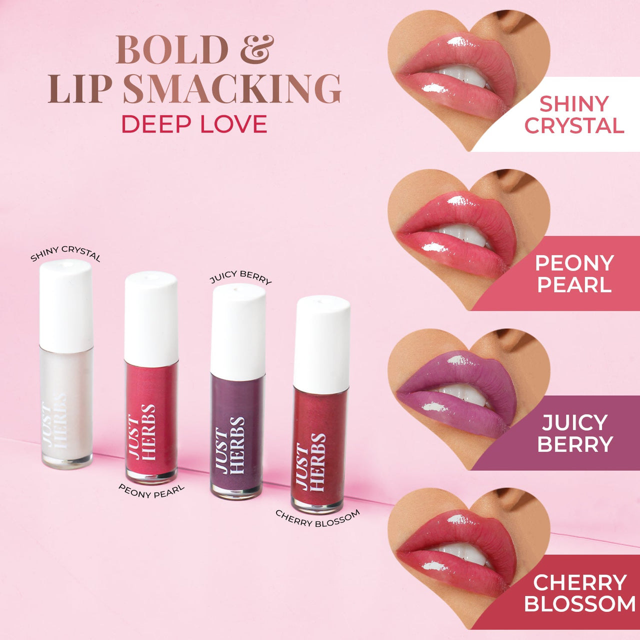 Serum-Infused Lip Gloss - Deep Love - 4 g
