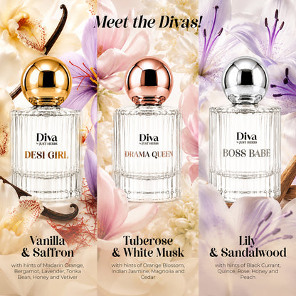Diva Luxury Perfume Gift Set for women