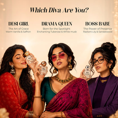 Diva Luxury Perfume Gift Set for women