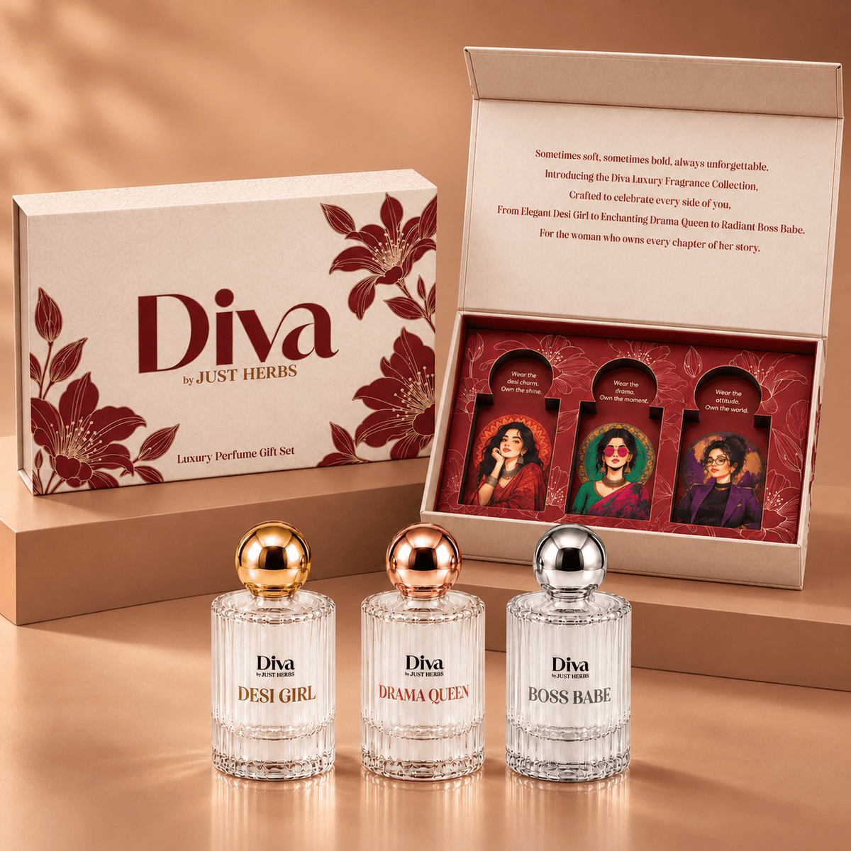 Diva Luxury Perfume Gift Set