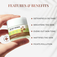 Thumbnail for Brightening Face Mask - Vitamin C Amla & Liquorice Root - Just herbs