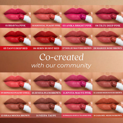 Herb Enriched Ayurvedic Lipstick Micro-Mini Kit